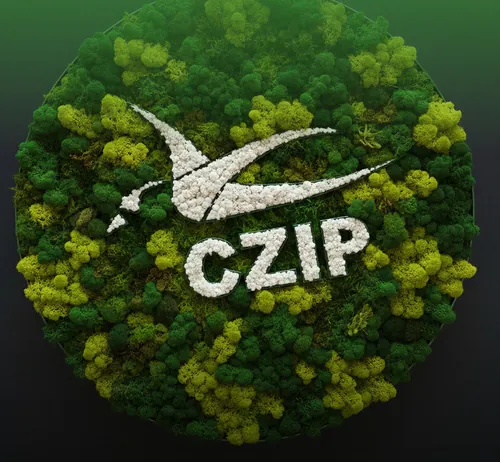 Logotip od mahovine: od vektora do zida